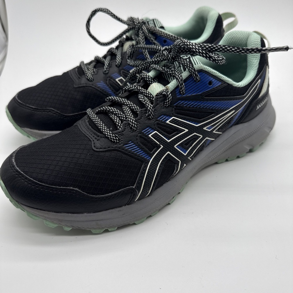 Asics Womens Trail Scout 2 1012B039 Black Running Shoes Sneakers Size 9